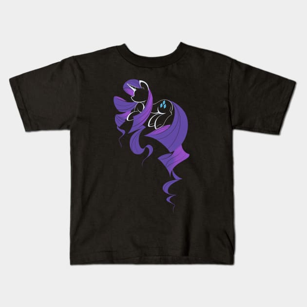 Rare Draping Kids T-Shirt by BambooDog